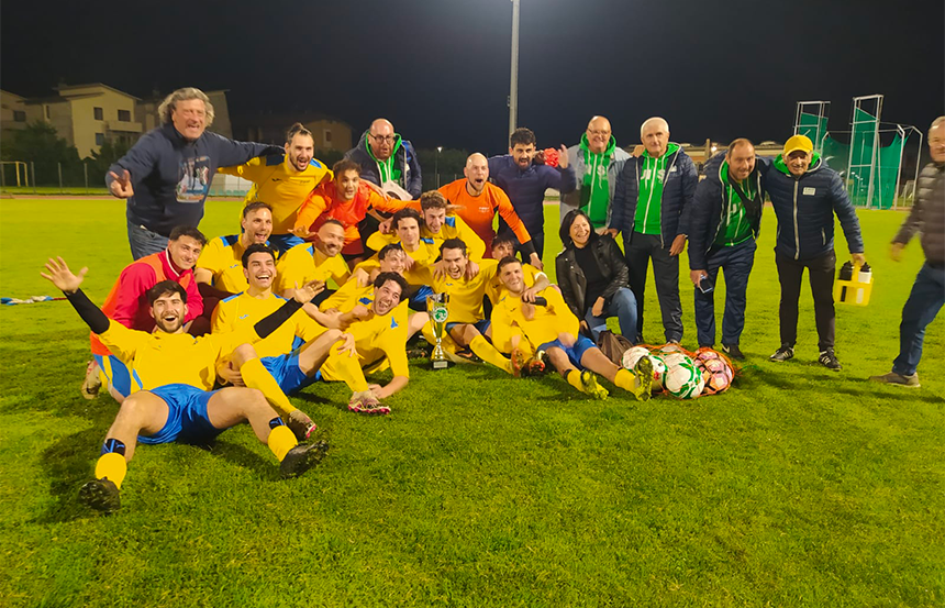 La rappresentativa empolese conquista il titolo regionale Uisp ai rigori: decisivo il portiere Simone Viti