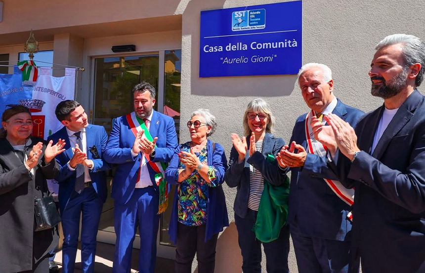 Casa della Comunità di Montespertoli, Giani: ''Una rivoluzione per la sanità''
