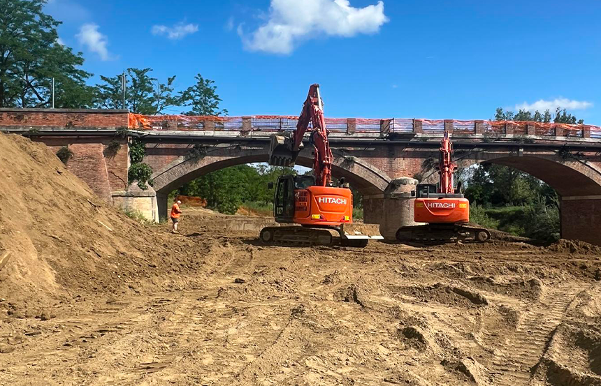 Ponte sull'Elsa a Certaldo: iniziati i lavori