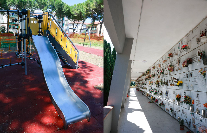Manutenzioni a Empoli, altre 3 aree gioco in fase di completamento tra Brusciana, Marcignana e Santa Maria