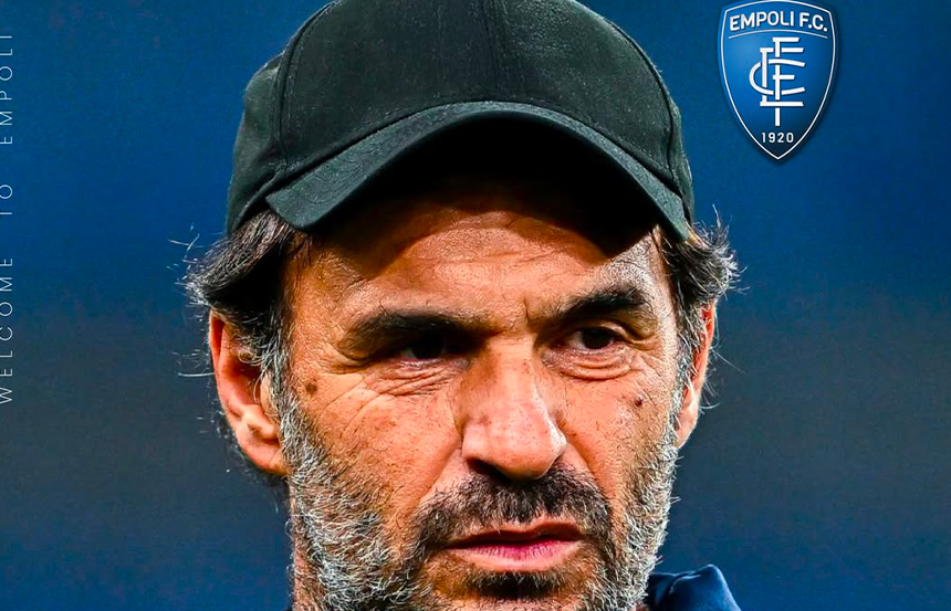 Guido Pagliuca è il nuovo allenatore dell'Empoli: contratto fino al 2027
