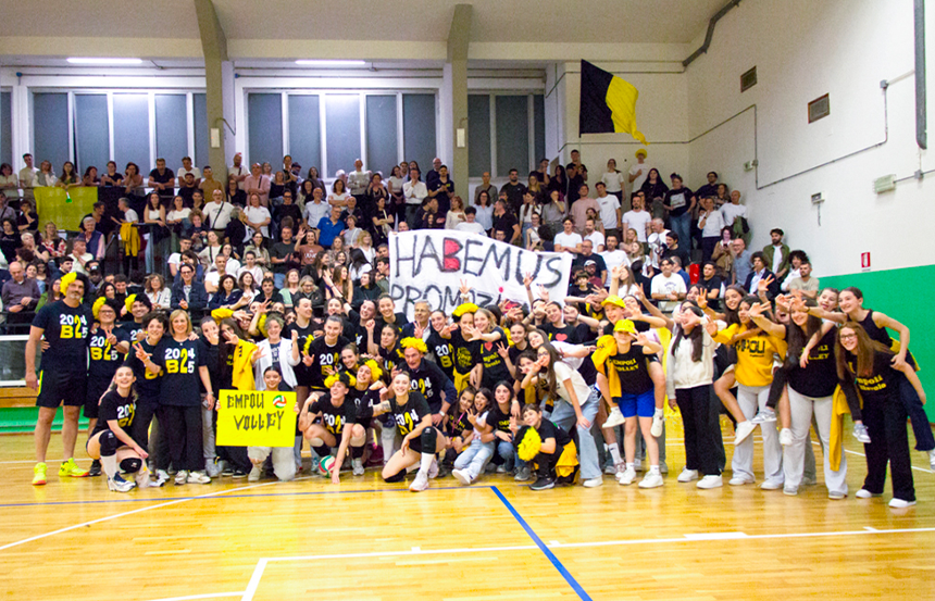 L'Empoli pallavolo onorata di ricevere il Premio Albano Aramini