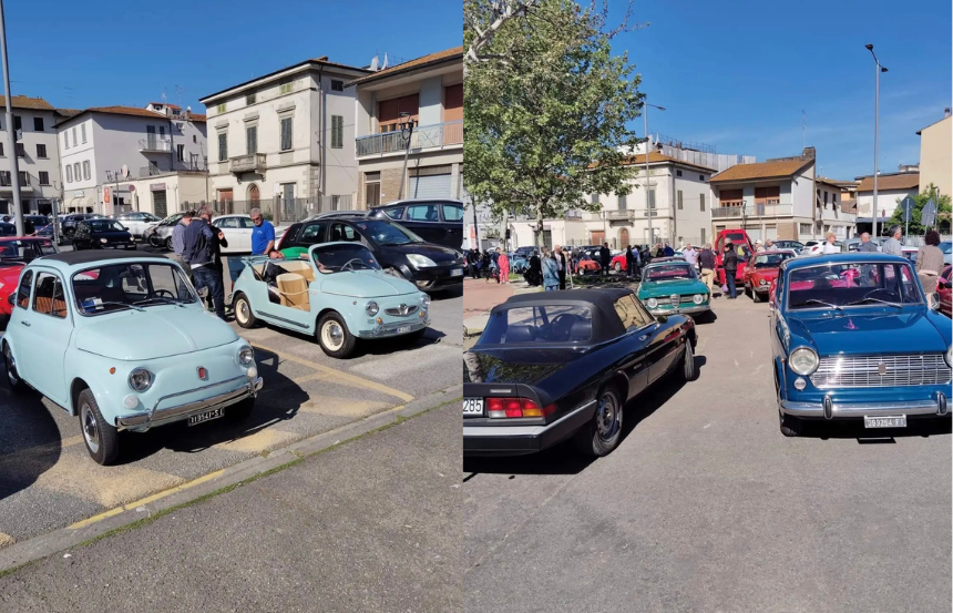Castelfiorentino: una domenica tra auto d'epoca e giochi per i bambini