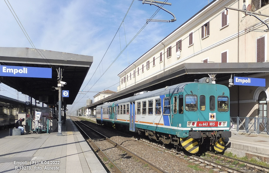 Linea ferroviaria Firenze-Empoli, il 18 e 19 primo fine settimana di interruzione